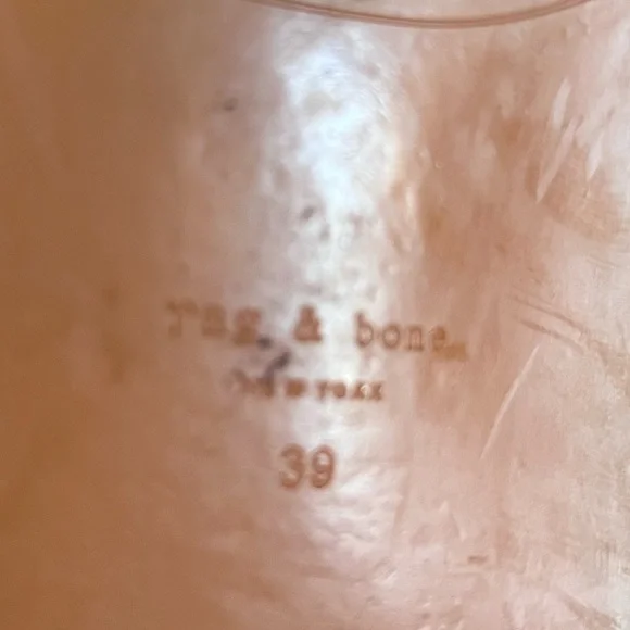 Rag & Bone Ansley brown microsuede thong sandal sz 39/9 - Picture 10 of 11